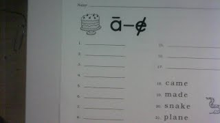 Phonics Worksheet Lesson 41