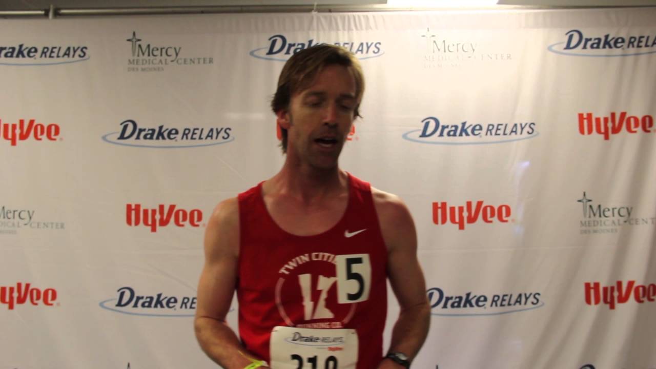 Joey Keillor Drake Relays Presented by HyVee Masters 800m YouTube