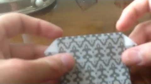 Origami Triangular Prism Gift Box by Jonathan Graham