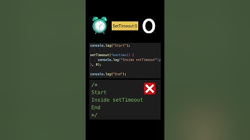 JavaScript setTimeout 0 #javascript #javascripttutorial #coding #programming #coder #shorts