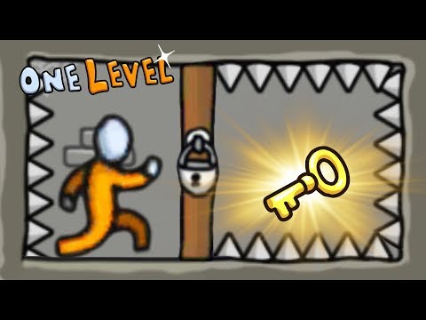 Видео: Побег СТИКМЕНА ИЗ ТЮРЬМЫ #3 ОПАСНОСТЬ НА КАЖДОМ ШАГУ! Игра One LEVEL от Cool GAMES