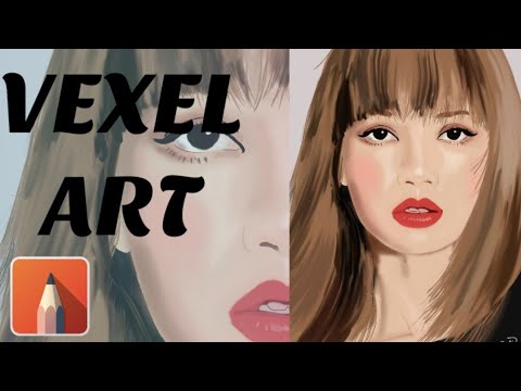 SEMI-REALISTIC VEXEL ART WORKFLOW (using Autodesk SketchBook)