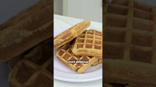 Quick breakfast - oat banana waffles