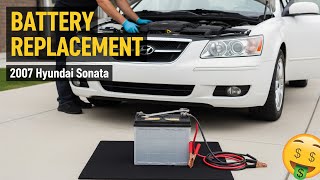 Hyundai Sonata Battery Removal & Replacement (2006-2011)
