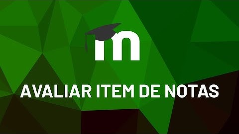 Avaliar item de notas (Moodle 3.9)
