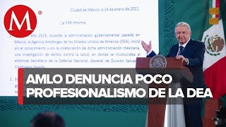 DEA fabricó delitos a Cienfuegos; se actuó muy a la ligera: AMLO