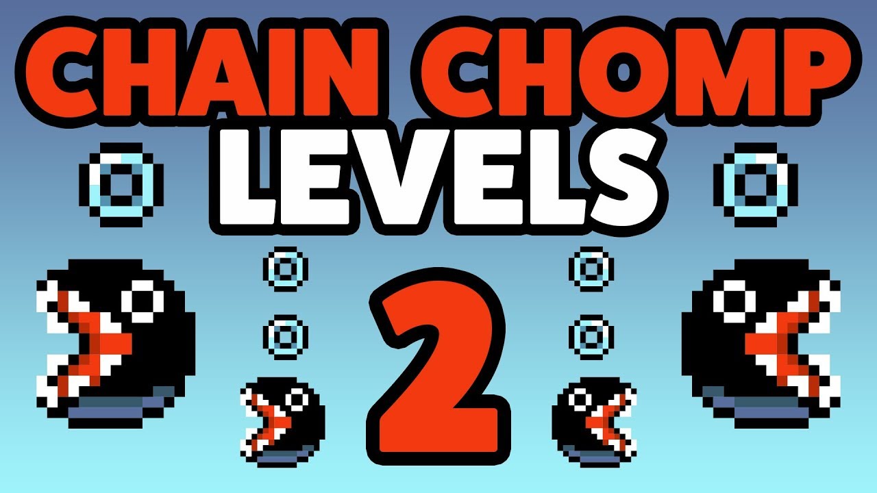 Super Mario Maker CHAIN CHOMPS Part 2! Enemy Creation Challenge