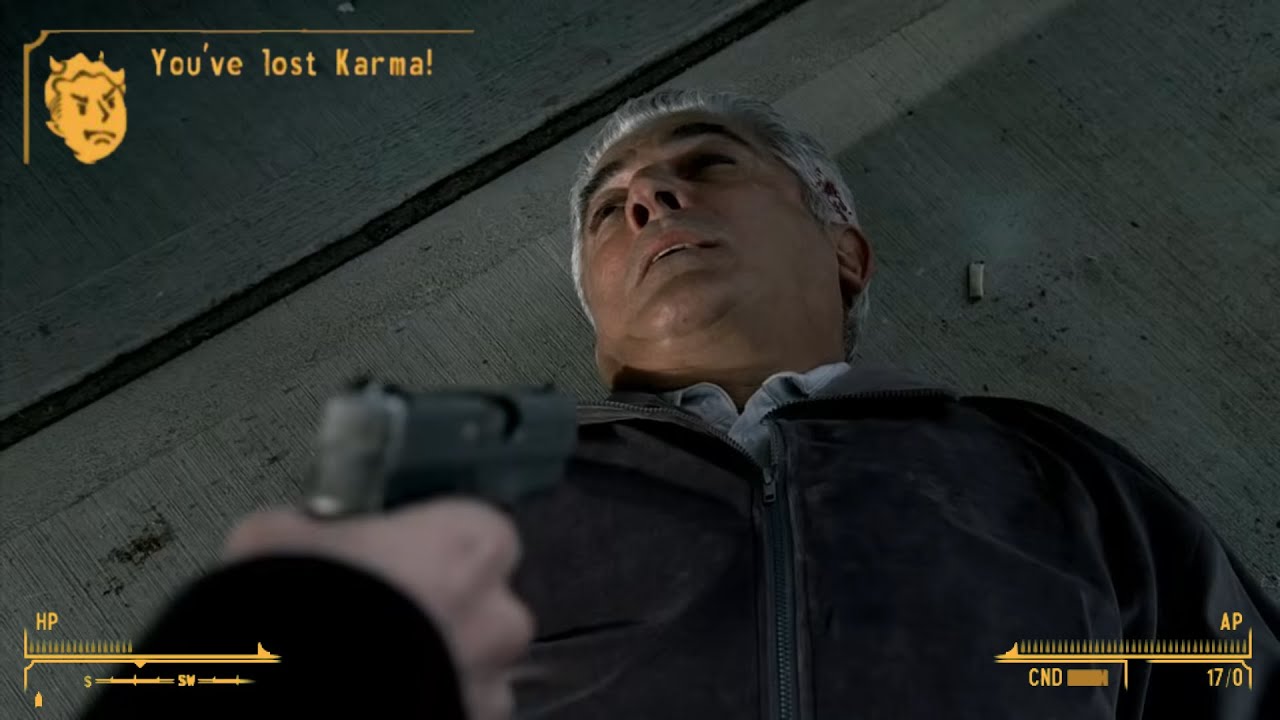 Failing a speech check in Fallout New Vegas