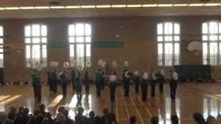 2014 Winter Clinic Intermediate Routine MSU Pompon