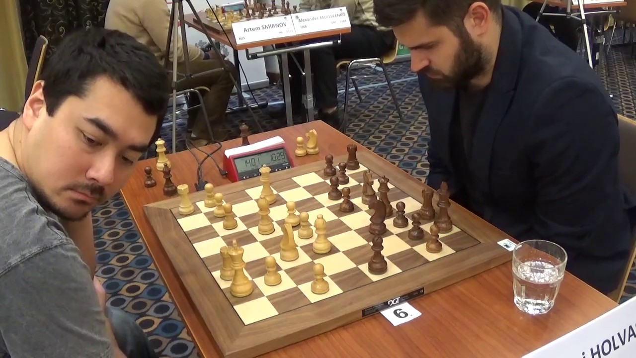 GM Alexander Fier - Holvason Juri, Pirc defense, Rapid chess 