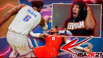 NBA 2K21 PS5 MyCAREER #35 - Things Got PERSONAL With RUSSELL WESTBROOK! BEST ISO PLAYER IN THE NBA!