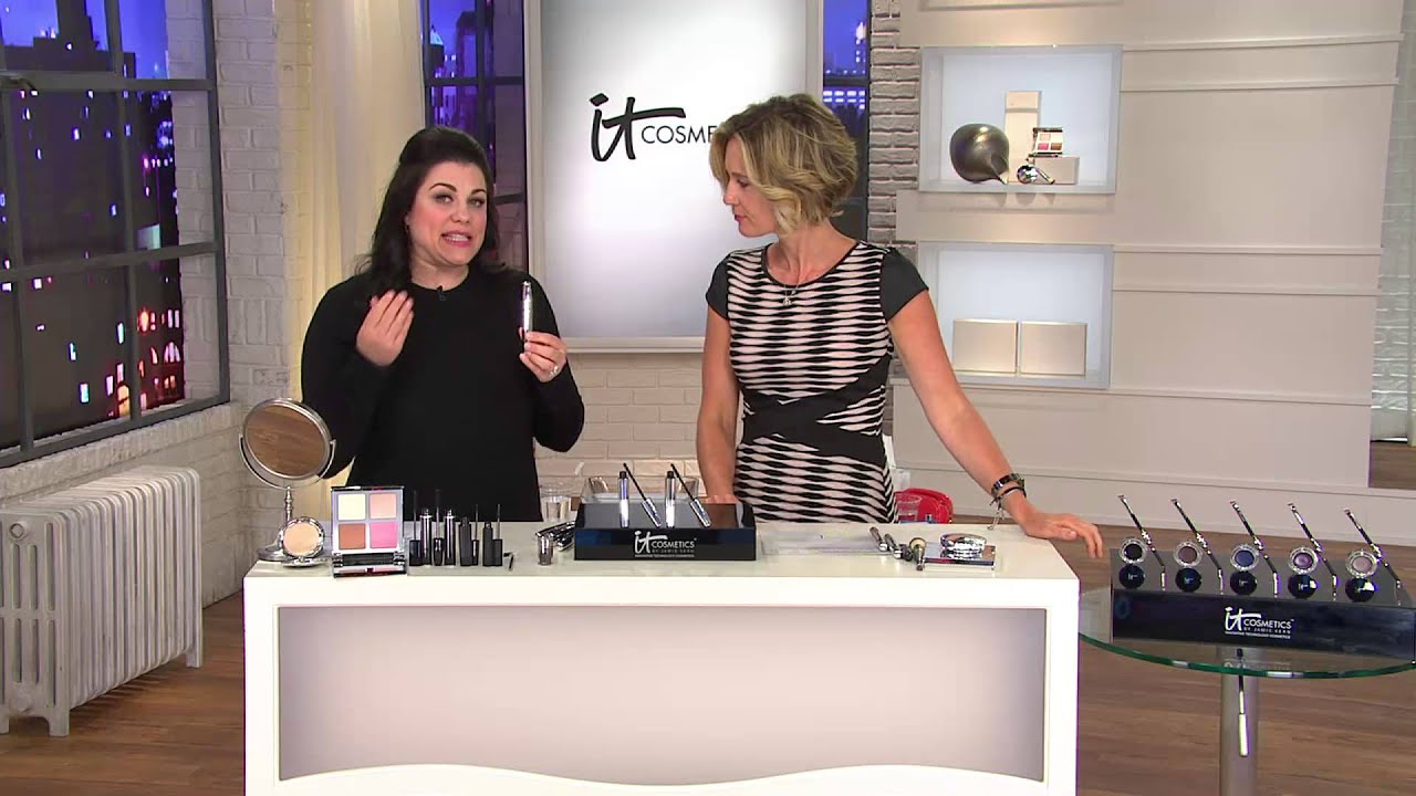 IT Cosmetics Hello Lashes Extensions Melted Fiber Mascara Duo with Kerstin Lindquist