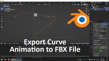 Export Curve Animation to FBX File in Blender 3
