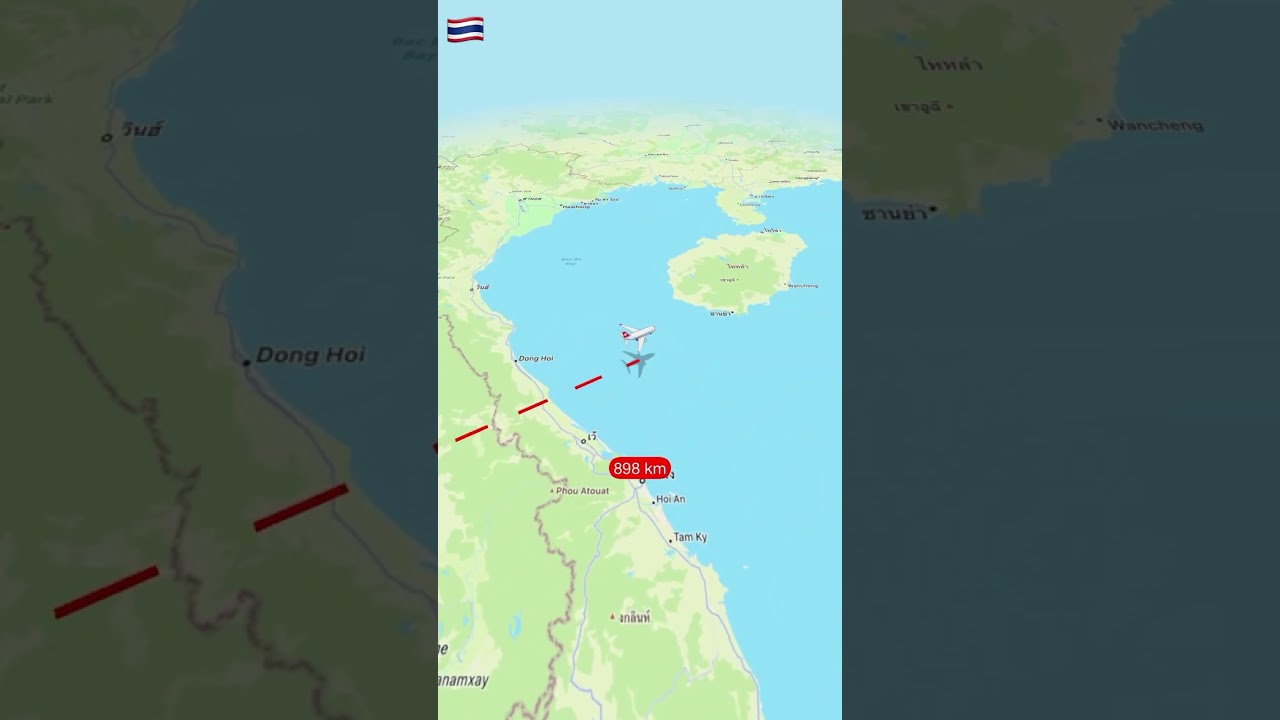 ไทย➡️ไต้หวัน #map #travel #war