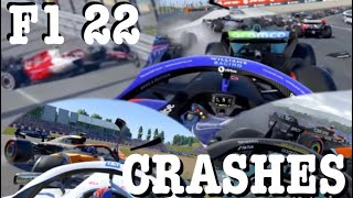 F1 22 Mega Crashes | Part 1