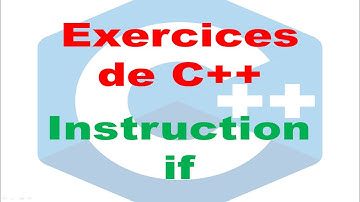 C++ Exercice 2.1, Instruction if
