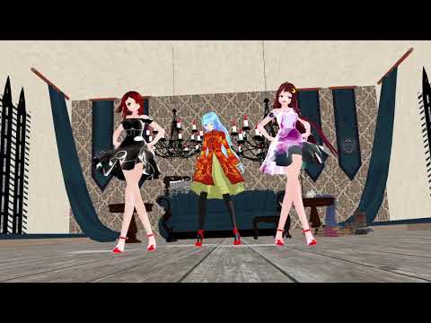 【MMDオリジナルモデル】で【URUSaaA愛】を躍らせてみた