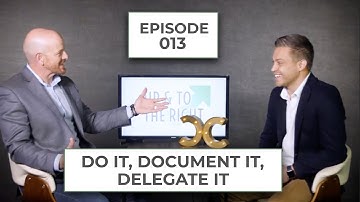 Episode 013 | Do It, Document It, Delegate It w/ Chris Ronzio