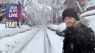 NEW YORK CITY Live - ❄️Blizzard Slams NYC❄️ - February 23 2026 - 10 AM [Part 1]