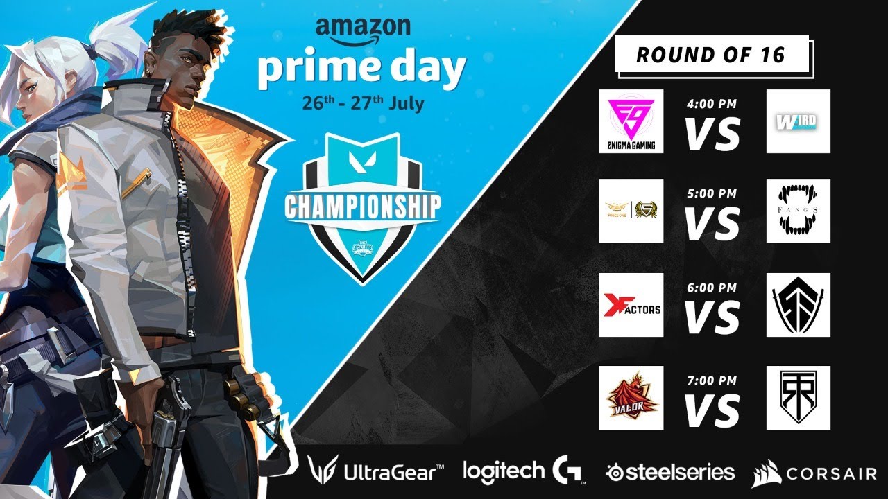 AMAZON PRIME DAY VALORANT CHAMPIONSHIP | ROUND OF 16 | DAY 5
