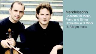 Concerto for Violin, Piano and String Orchestra in D Minor: III. Allegro molto