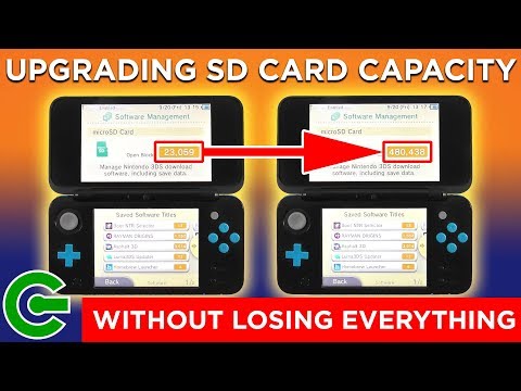 Upgrading Nintendo 3DS SD card without losing everything