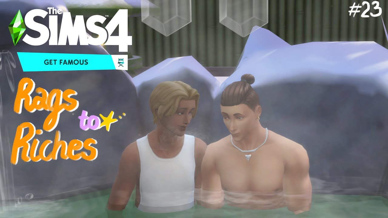 เดอะซิม 4  Update New  มาพักร้อนกับครอบครัว ❄️⛷ the sims 4 rags to riches (get famous) ep.23