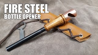 Making a Wood & Copper Bottle Opener