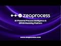 ZeaProcess — The AI-Powered Process Intelligence & BPMN Modeling Platform.