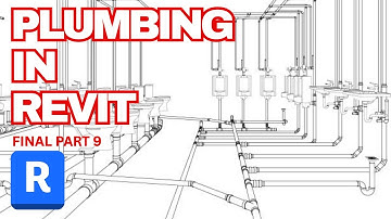 Complete Plumbing Design Layout in Revit MEP Final Part 9 - (Pipe Systems & Final Presentation)
