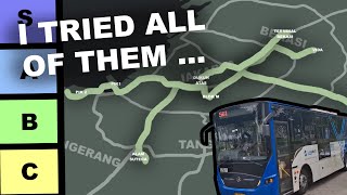 NEW Regional Bus Lines Tier List (B25, B41, D41, P11, S61, T31) [Part 3]