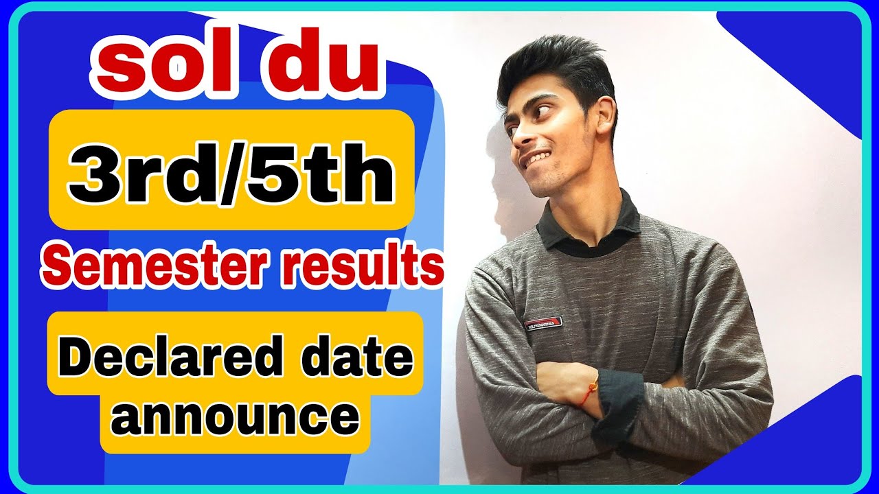3rd/5th Semester results declared date announce 2022| OBE EXAM |December 2021 results on FEB SOL DU|