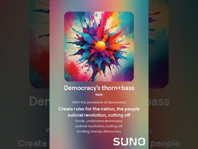 Смотреть «Democracy's thorn+bass1» на YouTube Смотреть «Democracy's thorn+bass1» на YouTube