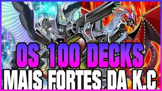 OS 100 DECKS QUE TOPARAM A K.F DE ABRIL - YU-GI-OH Duel Links!