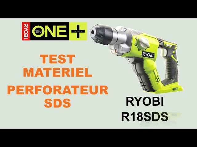 Perforateur RYOBI 18V ONE+ R18SDS 