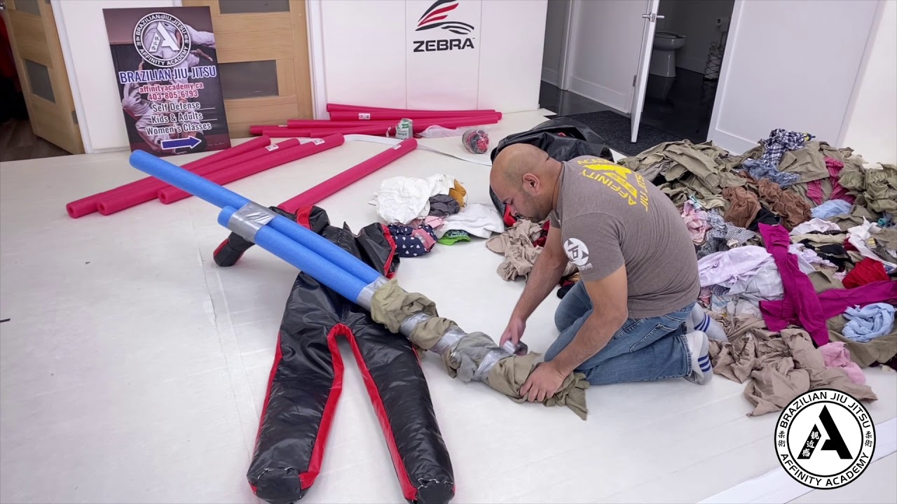 Best Way to Stuff an Adult Grappling Dummy   HD 1080p