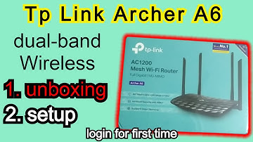 💎TP Link Archer 🔥A6 AC1200(Dual Band) || UNBOXING || SETUP || Installation