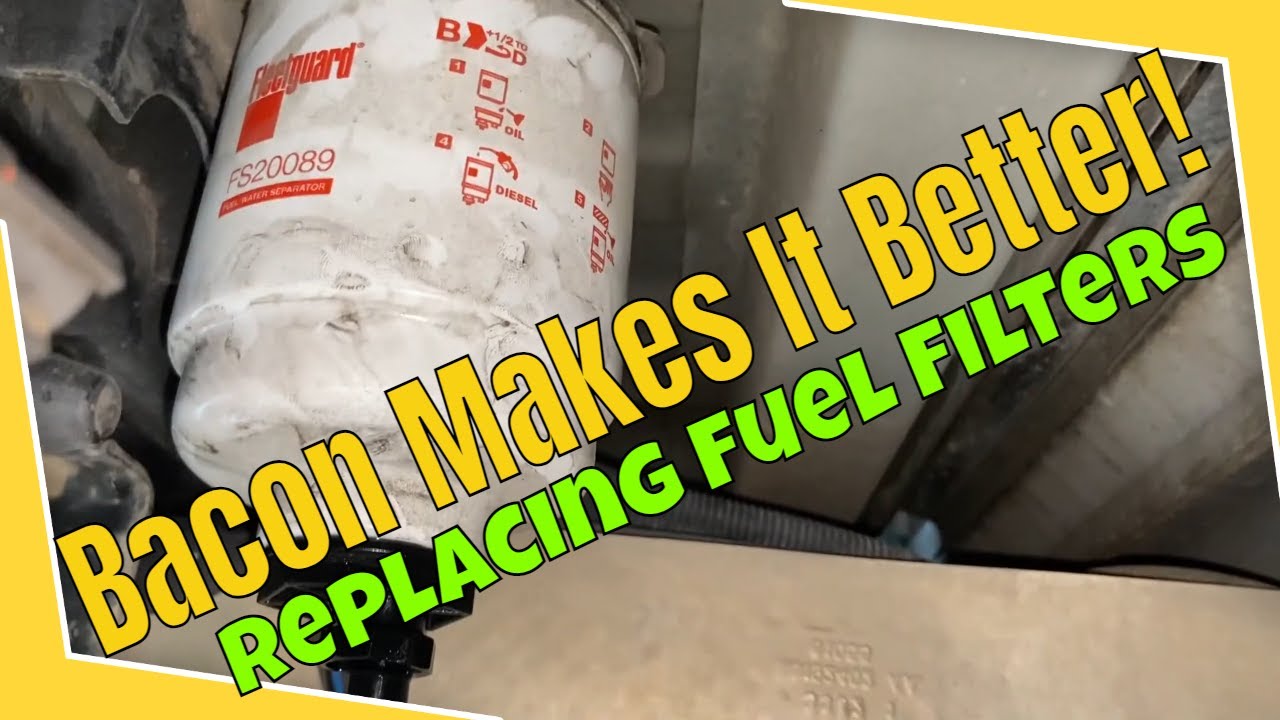 How I Replace fuel filters on Ram 2500 with 6.7L Cummins Turbo Diesel