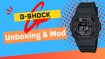 I Unboxed and Immediately Modded this G-Shock!
