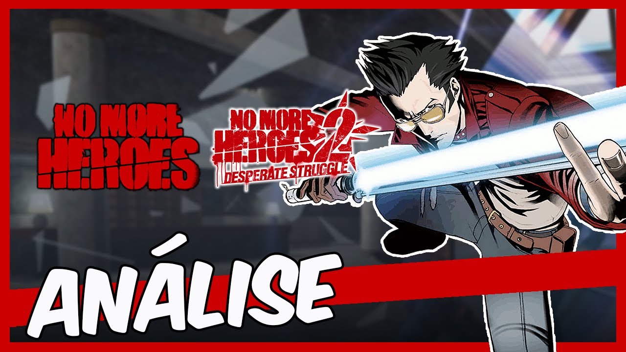 Ação hack n slash clássica do Suda 51 em No More Heroes 1 & 2