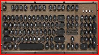 Azio Retro Classic Keyboard Review: Where Vintage Charm Meets Modern Craftsmanship
