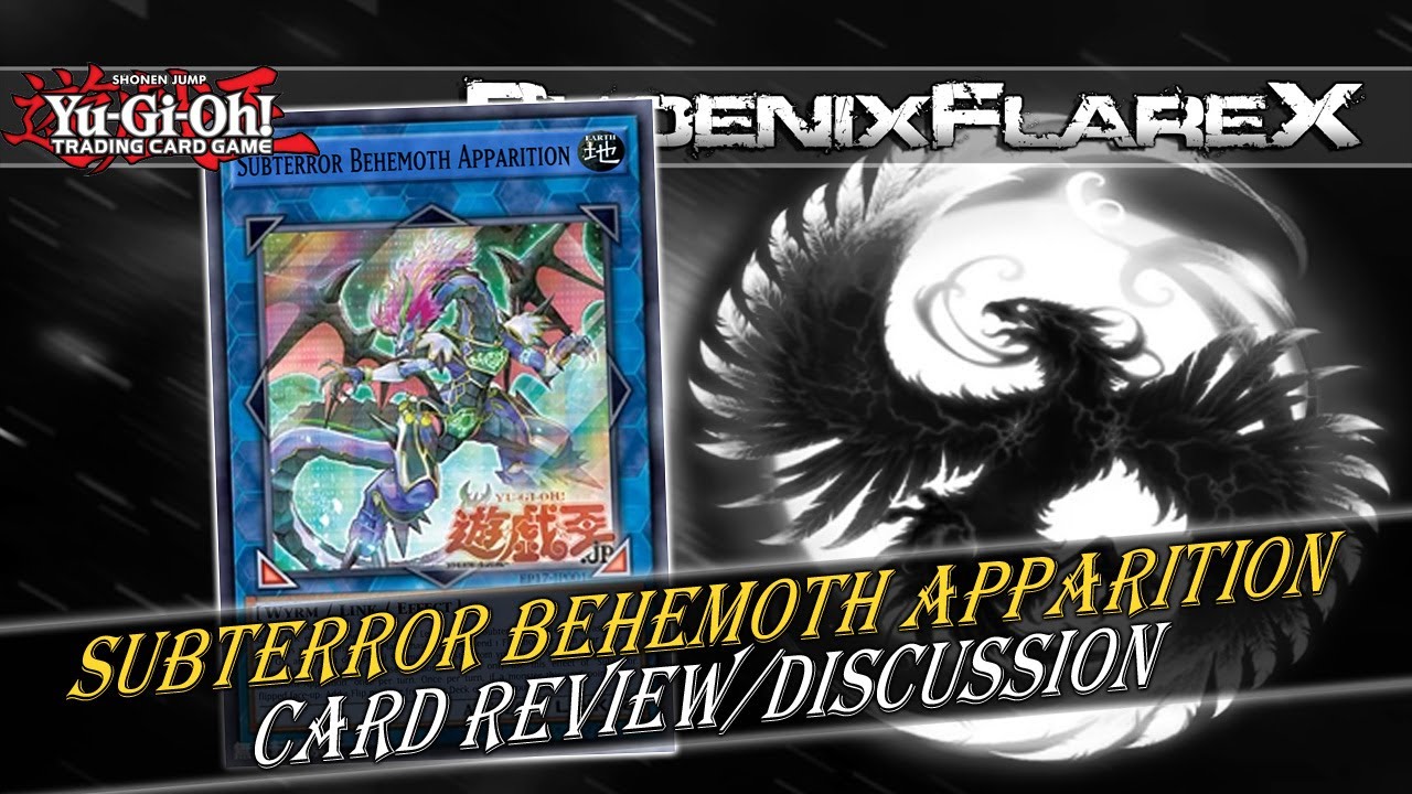Subterror Behemoth Apparition: This Card is Good In Every Flip Deck Except Subterrors… WTF Man :(