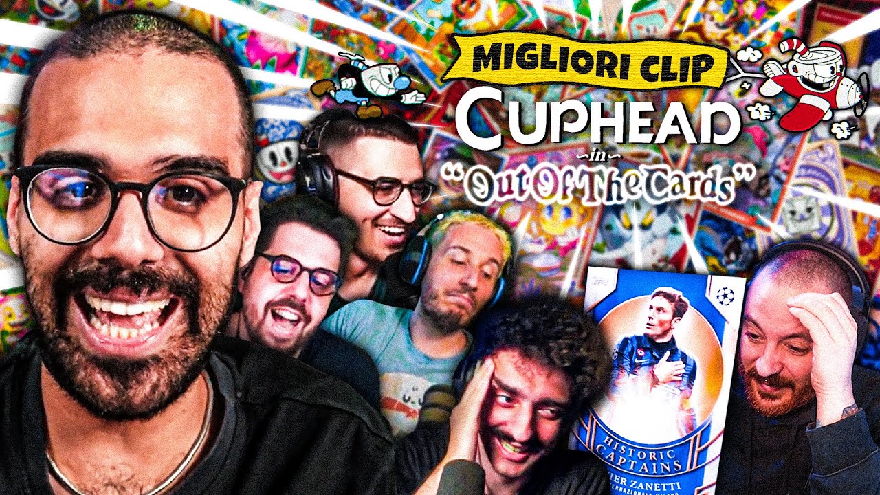 Le Migliori Clip di Dario Moccia che sbusta CUPHEAD con Mario Sturniolo, Poly, Nanni, Dada e Viking