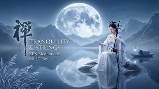 🌙 Ancient Zen Music Beneath the Silent Moon 🍃 Erhu, Guzheng & Xiao