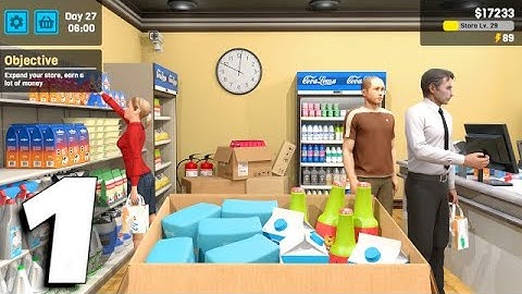 Manage Supermarket Simulator - Gameplay Part 1 (Android, iOS)