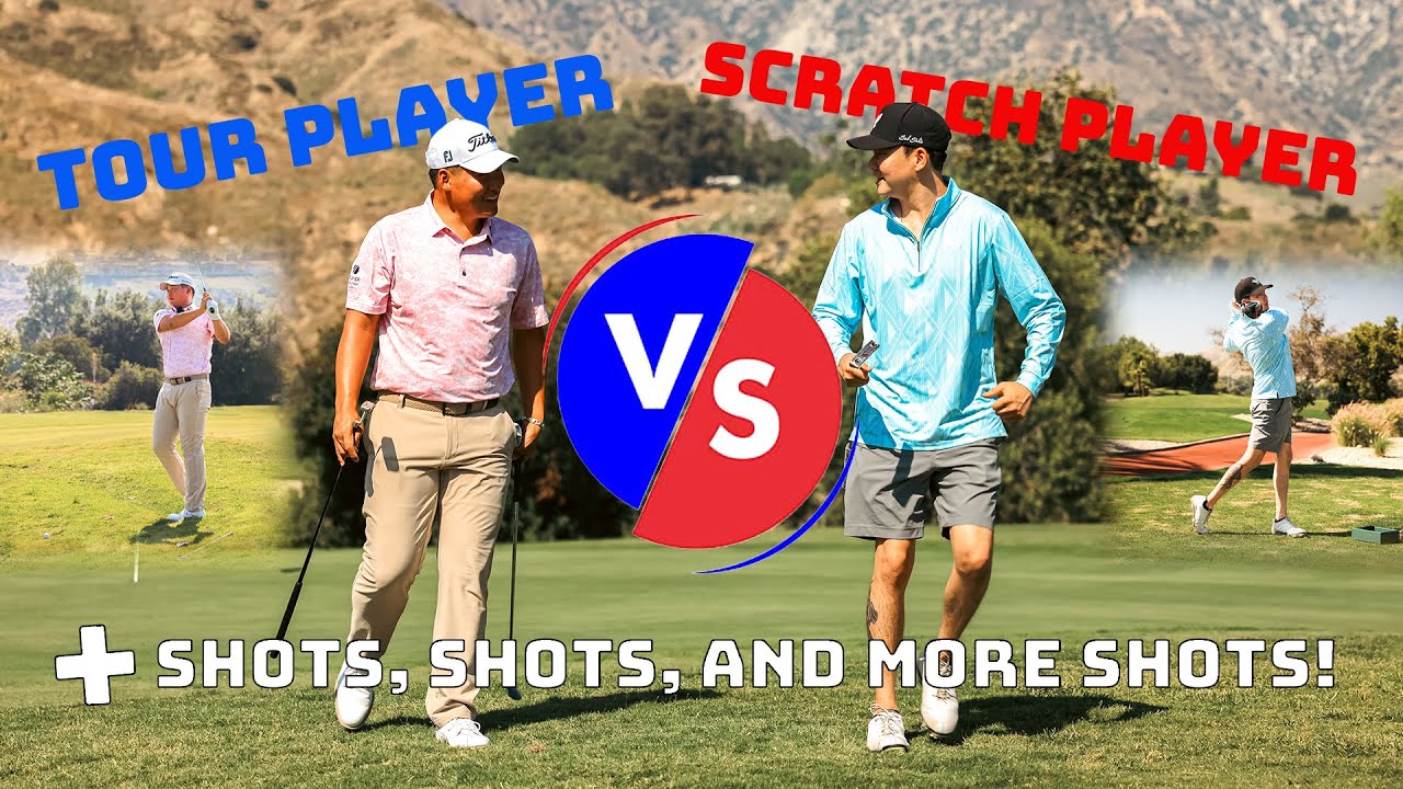 I Challenged a Tour Player | Shots, Trash Talks, and More Shots
