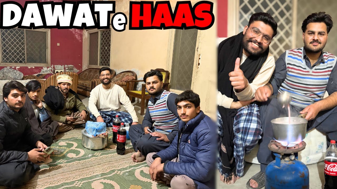 bhaiyoun ke saath khaya khana oor lgaya sughal