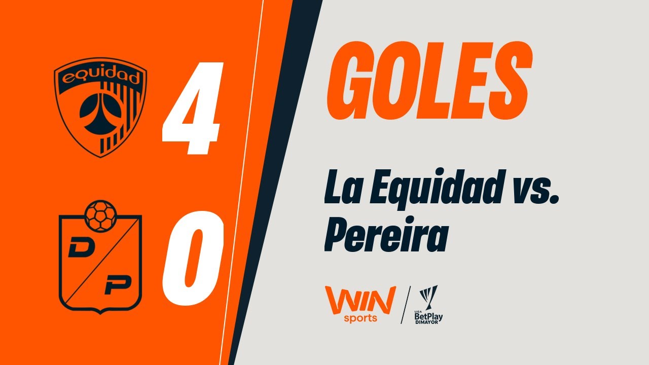 La Equidad vs. Pereira (goles) | Liga BetPlay Dimayor 2025-2 | Fecha 20