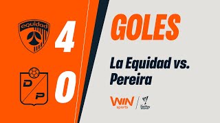 La Equidad Vs. Pereira Goles Liga Betplay Dimayor 2025-2 Fecha 20