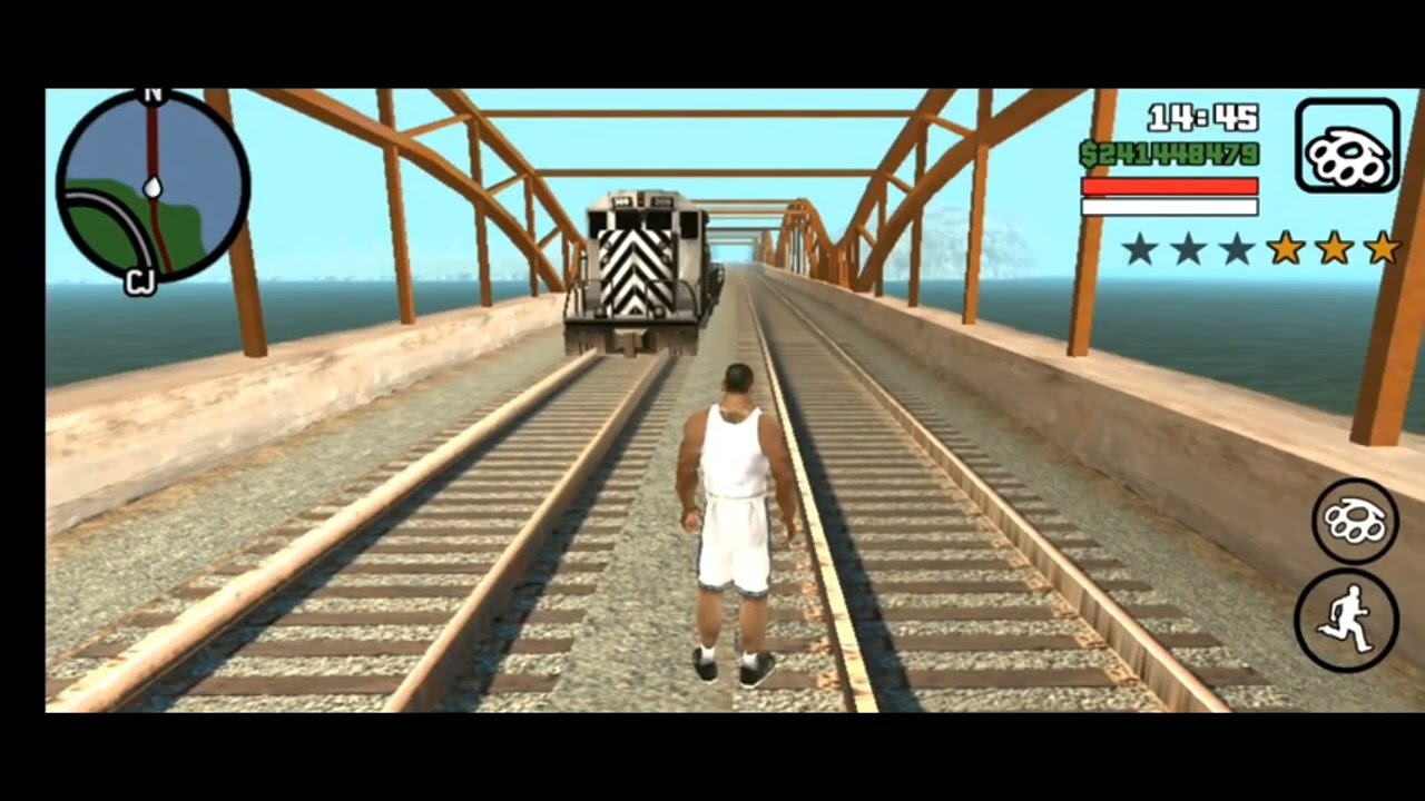 GTA San Andreas - Train Driving